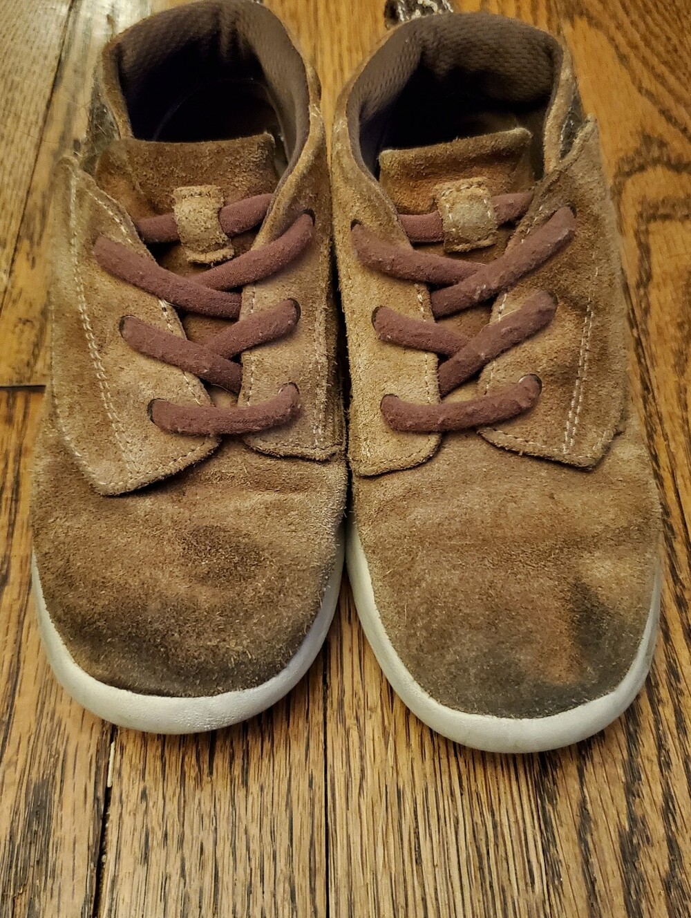 Boys UGG Suede Boot/Shoe Tan Size 12 Toddler